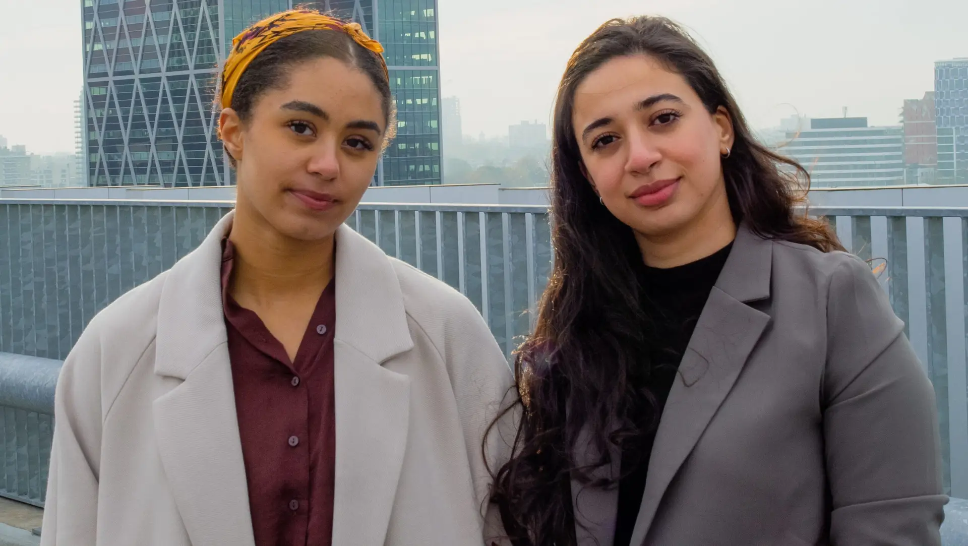 Jahkini Bisselink and Hajar Yagkoubi