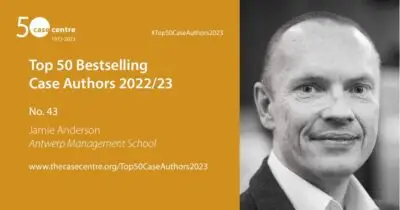 Jamie Anderson best selling case study author